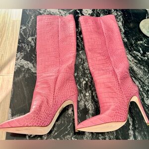 Knee High Fuchsia Boot